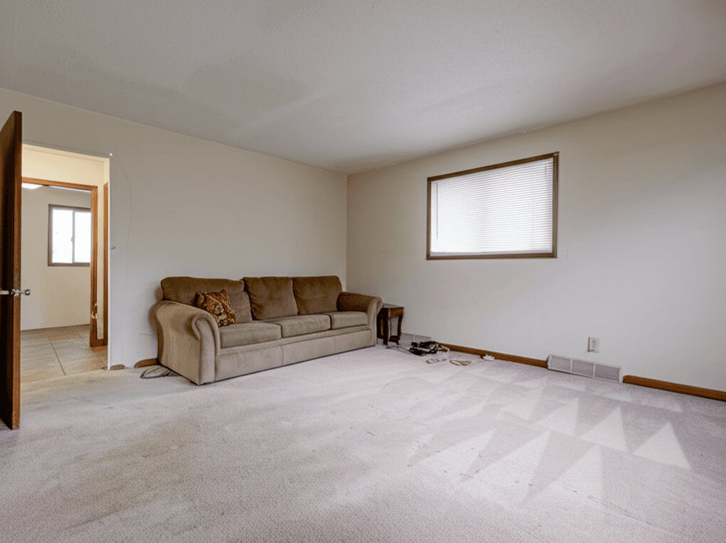 Living room before redesign