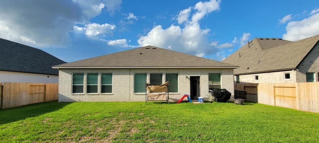 Patio and outdoor living concept before