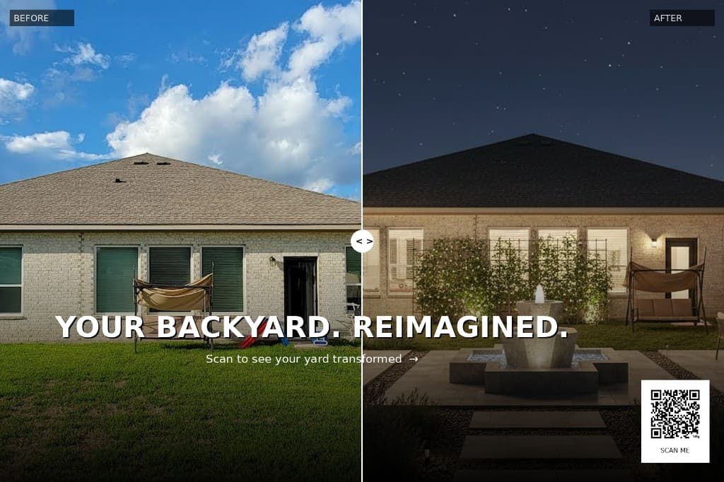 Backyard Transformation Mailer