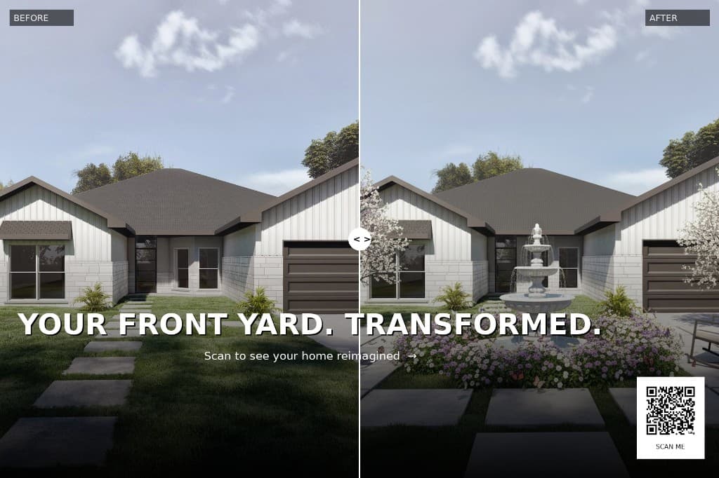 Front Yard Upgrade Mailer
