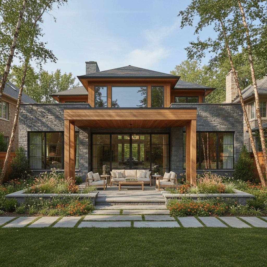 Photorealistic concept render for contractor client alignment